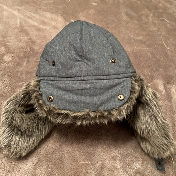 New mens L/XL EDDIE BAUER down trapper hat. - Picture 5 of 7